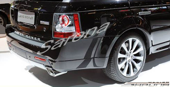 Custom Range Rover Sport  SUV/SAV/Crossover Rear Bumper (2010 - 2013) - $1290.00 (Part #RR-009-RB)